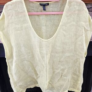 EUC Eileen Fisher boxy top